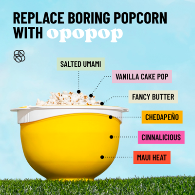 side by side comparison ad template — Opopop