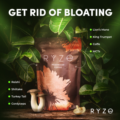 product advantage benefits ad template — Ryze Superfoods