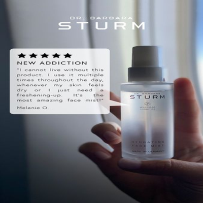 rating testimonial ad template — Dr. Barbara Sturm