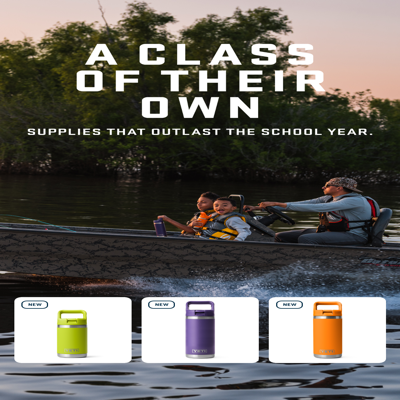 mosaic collage ad template — YETI