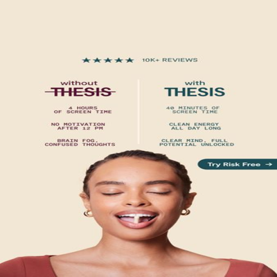 side by side comparison ad template — Thesis