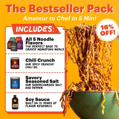 multi image collage ad template — Momofuku