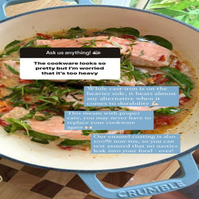 Instagram social ad template — Crumble