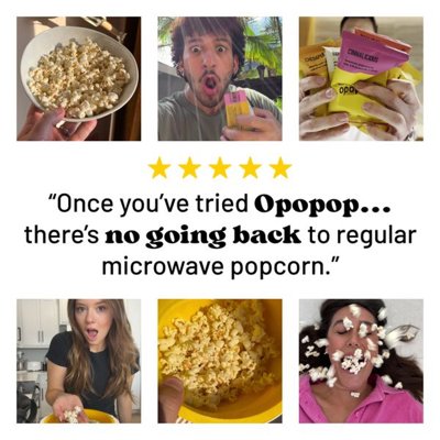 news coverage media & pr ad template — Opopop