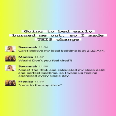 native ad social ad template — Rise Science