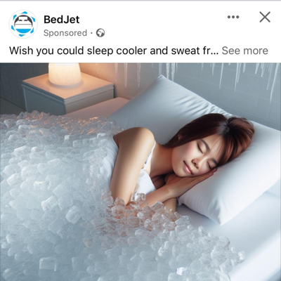 new arrival new ad template — Bedjet