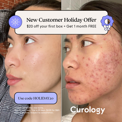 differentiation comparison ad template — Curology