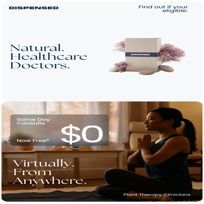 lifestyle collage ad template — Dispensed