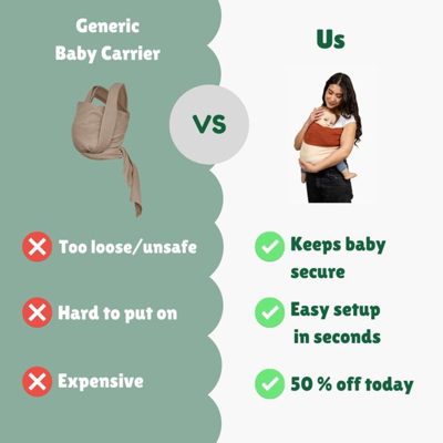 alternative comparison ad template — 