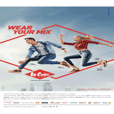 featured in media & pr ad template — Lee Cooper