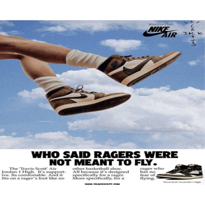 value proposition benefits ad template — Nike