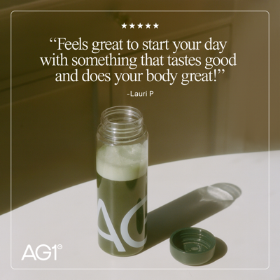 social proof social proof ad template — AG1 by Athletic Greens