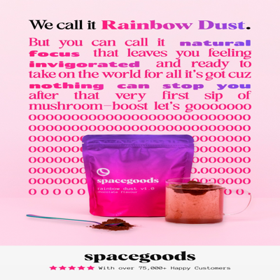 customer count social proof ad template — Spacegoods