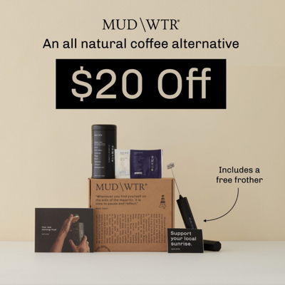 coupon offer ad template — Mudwtr