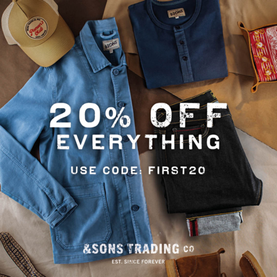 coupon offer ad template — &Sons