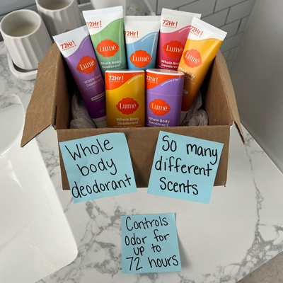 bundle product suite ad template — Lume Deodrant