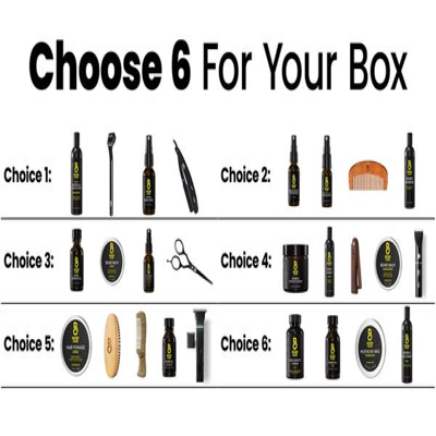 multi image collage ad template — Beard Club