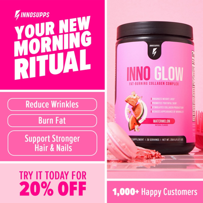 as seen in social proof ad template — Inno Supps