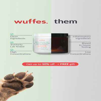 versus comparison ad template — Wuffes