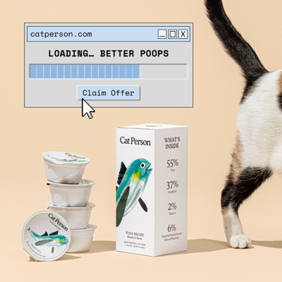 sale offer ad template — Cat Person