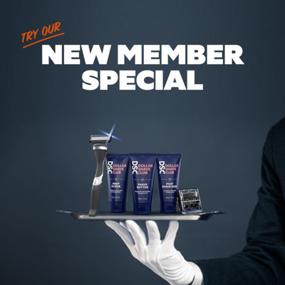 announcement new ad template — Dollar Shave Club