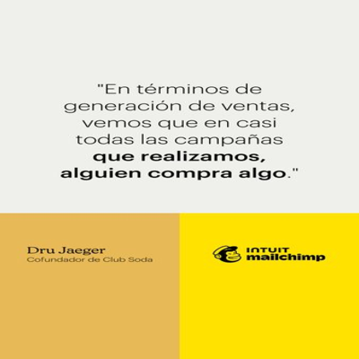 trust testimonial ad template — Intuit Mailchimp