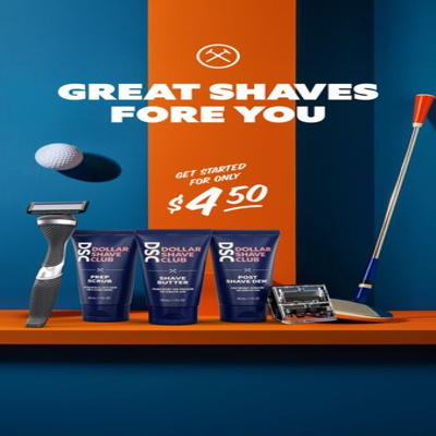 limited time offer ad template — Dollar Shave Club