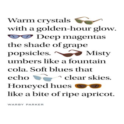 catalog product suite ad template — Warby Parker