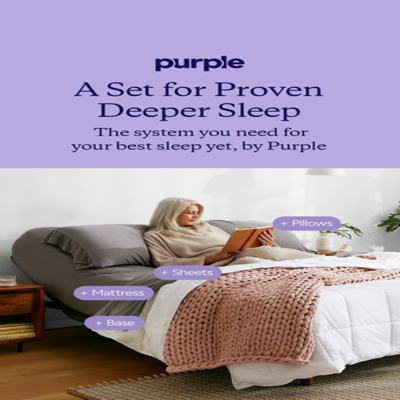 collection product suite ad template — Purple Mattress
