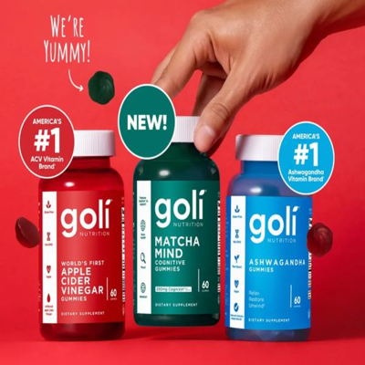 customer count social proof ad template — Goli