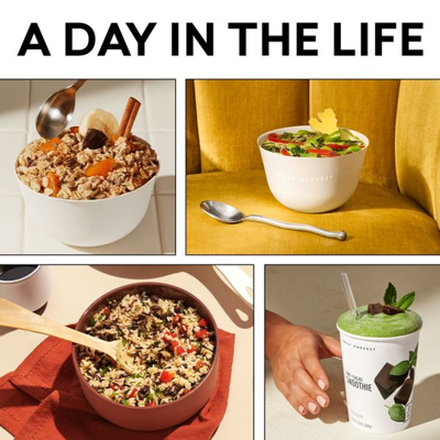 photo grid collage ad template — Daily Harvest