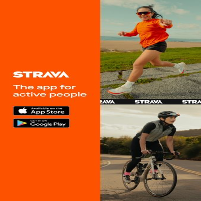 photo grid collage ad template — Strava