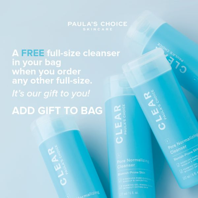 sale offer ad template — Paula's Choice