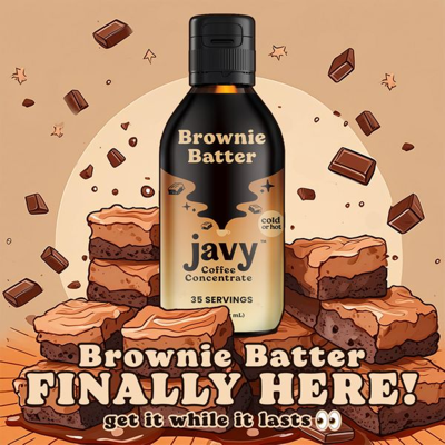 announcement new ad template — Javy Coffee