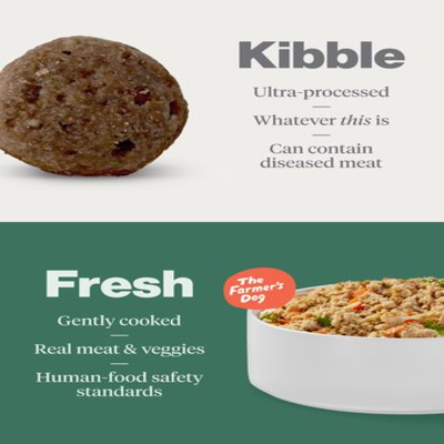 versus comparison ad template — The Farmers Dog