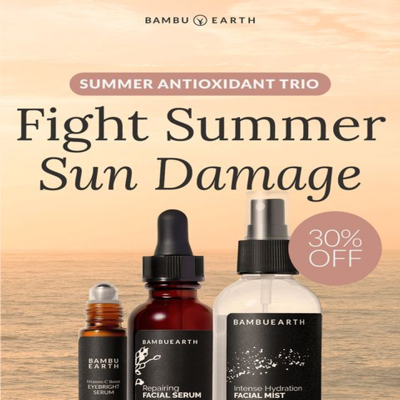 discount offer ad template — Bambu Earth