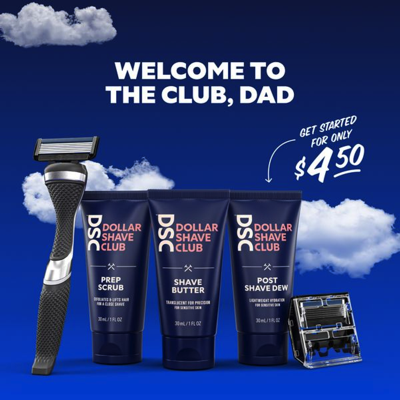 product line product suite ad template — Dollar Shave Club