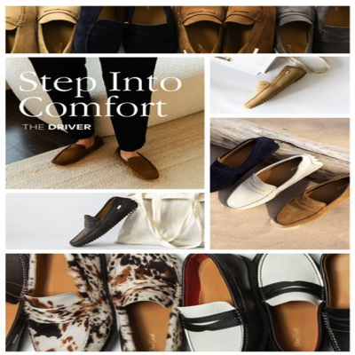 editorial collage ad template — Oliver Cabell