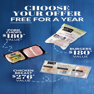 sale offer ad template — Butcher Box