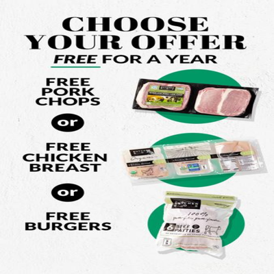 coupon offer ad template — Butcher Box