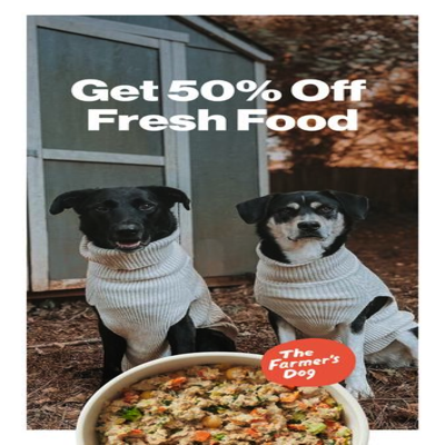 flash sale offer ad template — The Farmers Dog