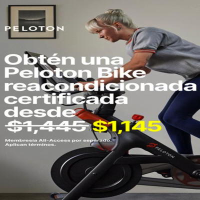 discount offer ad template — Peloton