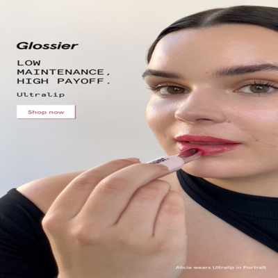 range product suite ad template — Glossier