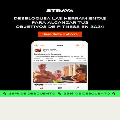 discount offer ad template — Strava