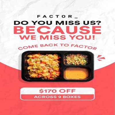 promotion offer ad template — Factor
