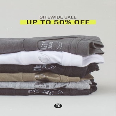 promotion offer ad template — True Classic Tees