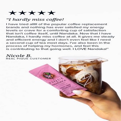 review testimonial ad template — Pique