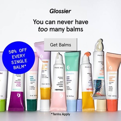 deal offer ad template — Glossier