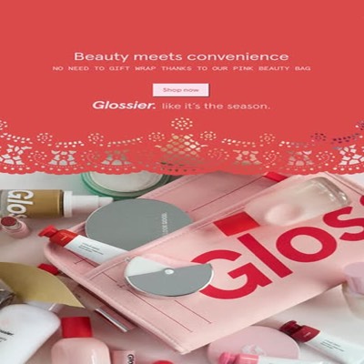 range product suite ad template — Glossier