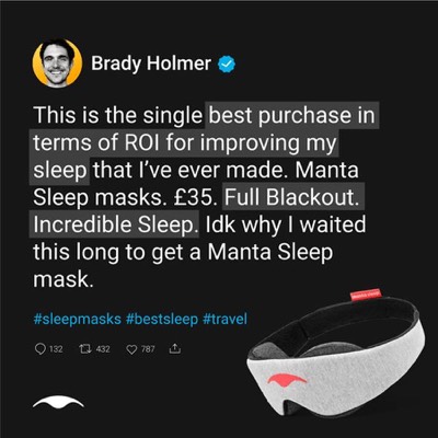 story social ad template — Manta Sleep